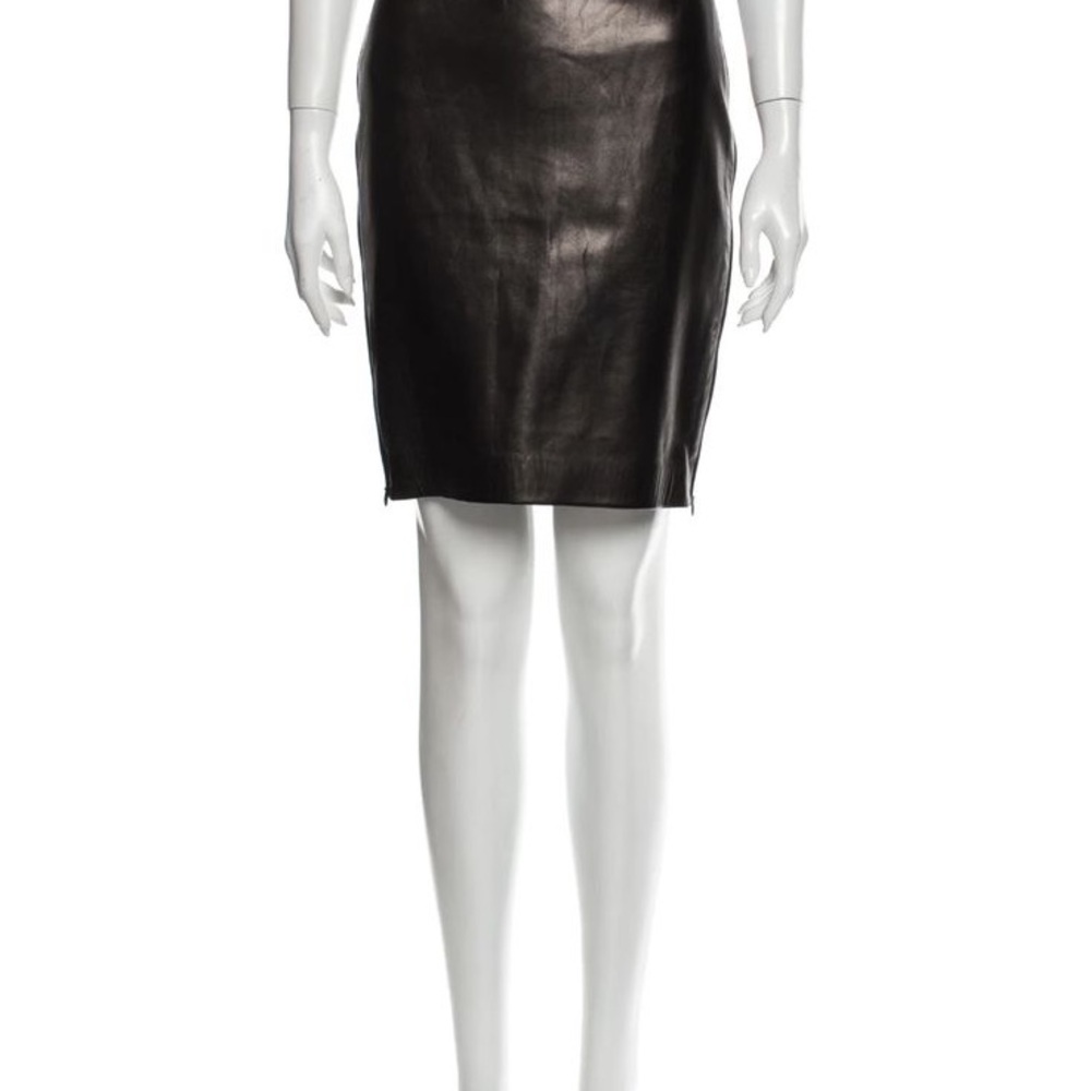 Diane Von Furstenberg Black Pencil Skirt